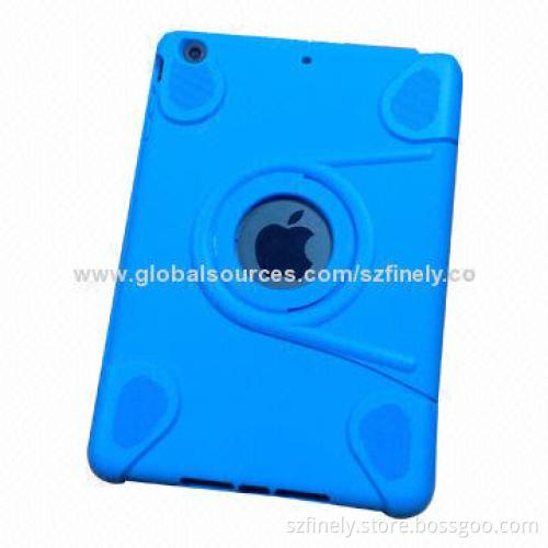 TPU case for iPad mini, 360 degree rotation with touch screen, simple and fashion